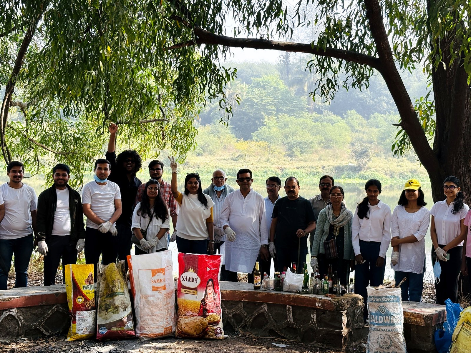 Sunday community riverbank stewardship drive